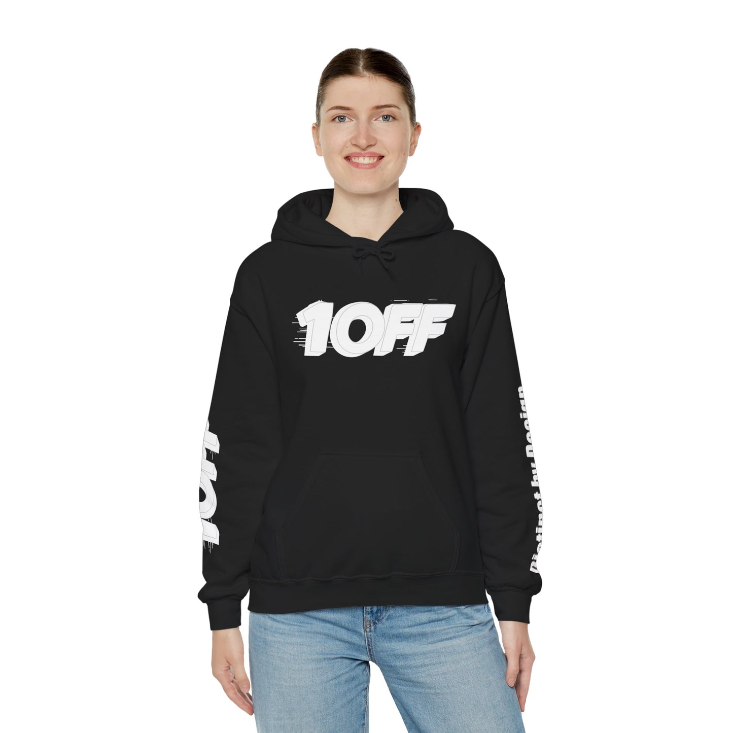 10FF “Distinct by Design” graphic hoodie