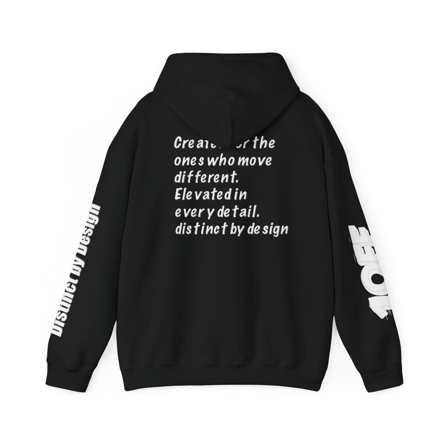10FF “Distinct by Design” graphic hoodie