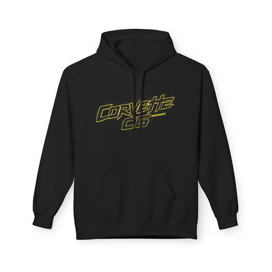 Corvette C6 Hoodie — Velocity yellow C6