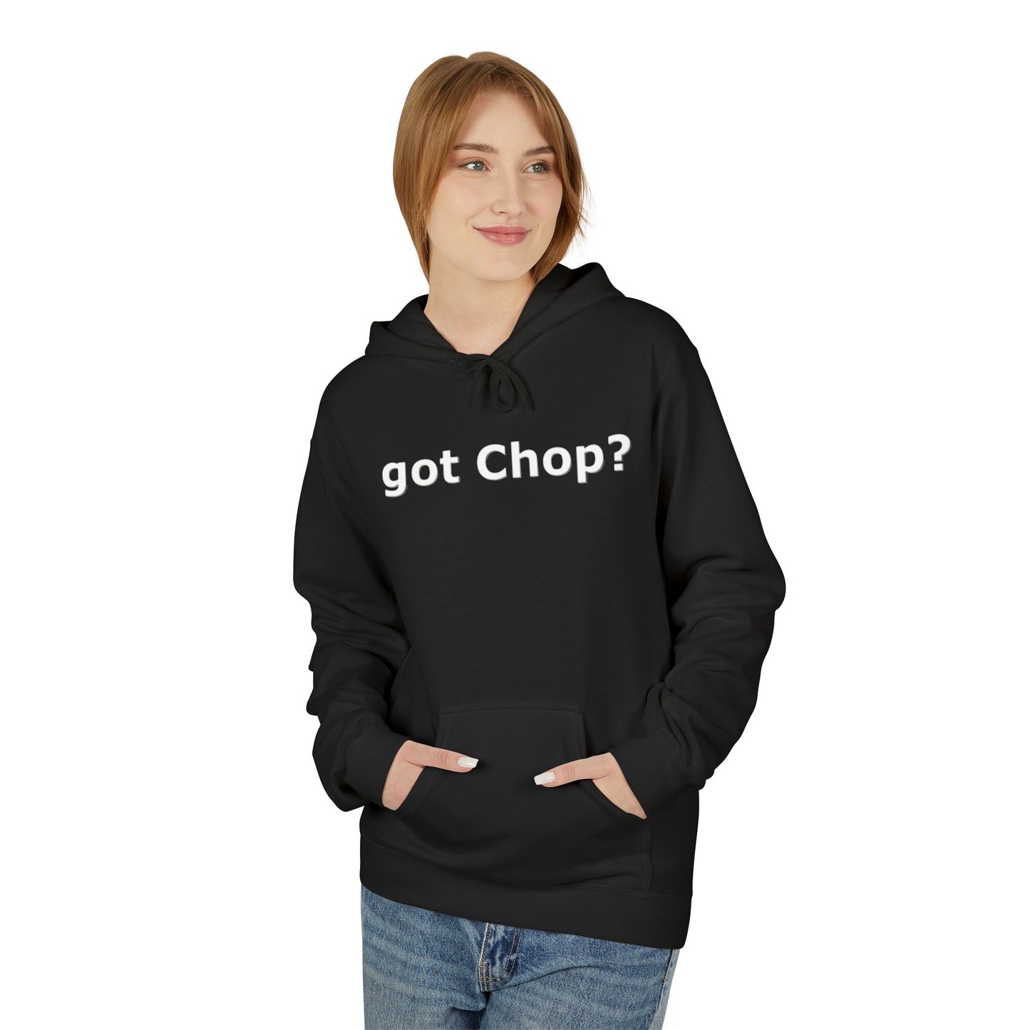 1OFF "got Chop?" Graphic hoodie
