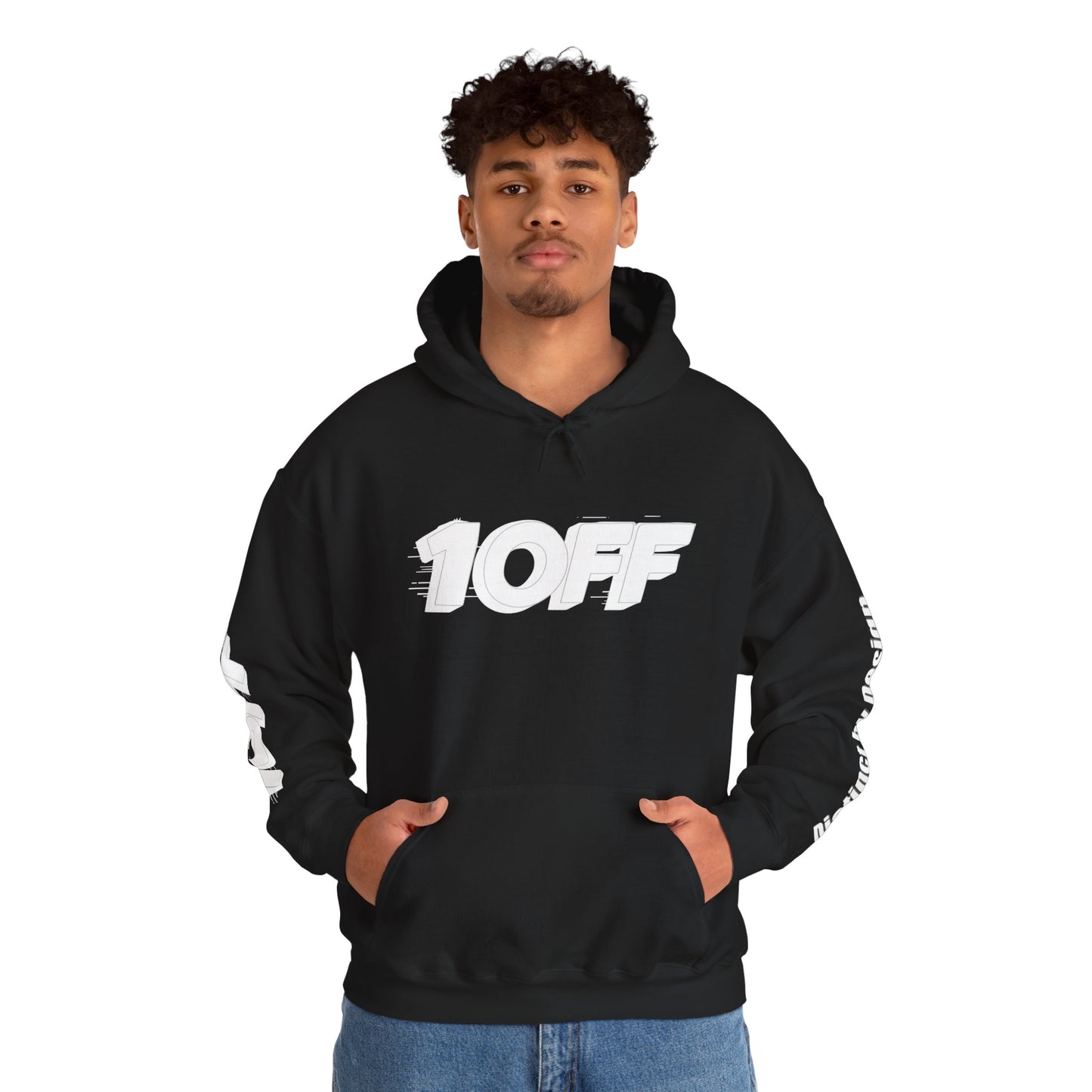 10FF “Distinct by Design” graphic hoodie