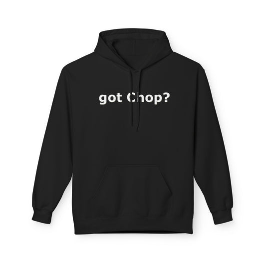 1OFF "got Chop?" Graphic hoodie