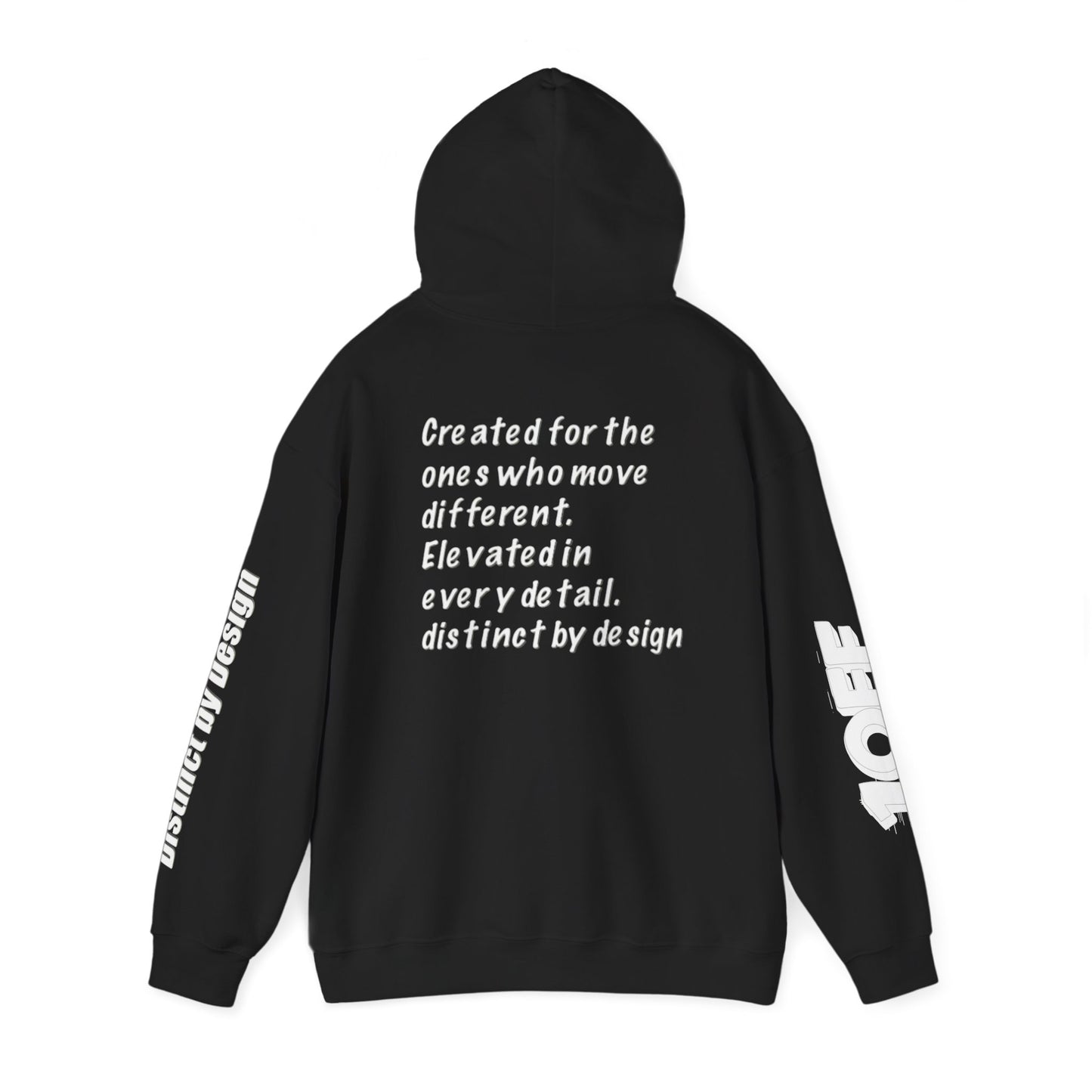 10FF “Distinct by Design” graphic hoodie