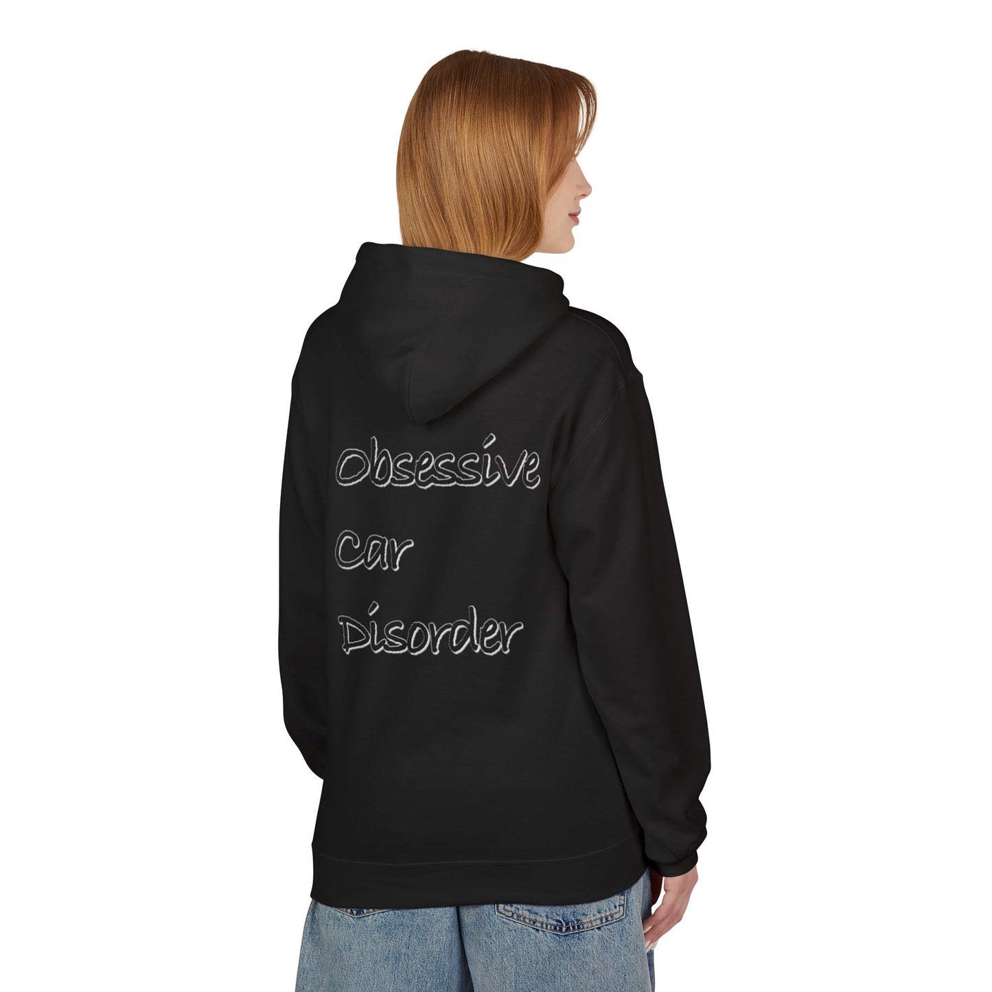 1OFF “obsessive car disorder” graphic hoodie